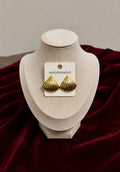 Gold Shell Stud Earrings for Women