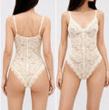 Floral Lace Bodysuit for Women